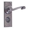 Regency Handle, Bristol Privacy Plate, Polished