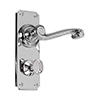 Regency Handle, Ilkley Privacy Plate, Nickel