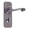 Regency Handle, Ilkley Privacy Plate, Polished