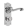 Regency Handle, Nowton Privacy Plate, Nickel