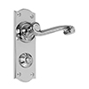 Regency Handle, Nowton Privacy Plate, Nickel