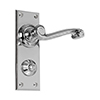 Regency Handle, Ripley Privacy Plate, Nickel