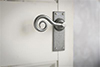 Curled Handle, Bristol Plain Plate, Polished