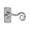 Curled Handle, Ilkley Short Plate, Nickel