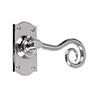 Curled Handle, Nowton Short Plate, Nickel