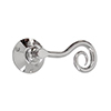 Curled Handle, Rowley Plate, Nickel