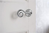 Curled Handle, Rowley Plate, Nickel