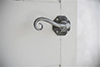 Scrolled Handle, Shaftesbury Plate, Polished