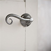 Scrolled Handle, Rowley Plate, Polished