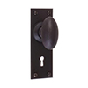 Downley Knob, Bristol Keyhole Plate, Beeswax