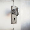 Downley Knob, Bristol Keyhole Plate, Polished