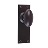 Downley Knob, Bristol Plain Plate, Matt Black