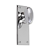 Downley Knob, Bristol Plain Plate, Nickel