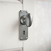 Downley Knob, Ilkley Keyhole Plate, Polished