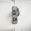 Downley Knob, Ilkley Privacy Plate, Polished