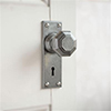 Shaftesbury Knob, Bristol Keyhole Plate, Polished