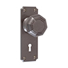 Shaftesbury Knob, Ilkley Keyhole Plate, Polished