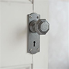 Shaftesbury Knob, Nowton Keyhole Plate, Polished