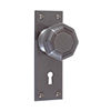 Shaftesbury Knob, Ripley Keyhole Plate, Polished