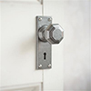 Shaftesbury Knob, Ripley Keyhole Plate, Polished