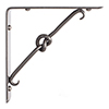 Knotted Shelf Bracket in Polished