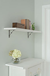 Knotted Shelf Bracket in Polished