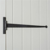 45cm 'T' Hinge in Matt Black