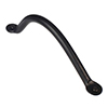 Suffolk Door Pull in Matt Black