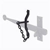 Security Pin for Latches in Matt Black