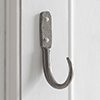 13cm Barn Wall Hook in Polished