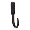 11cm Barn Wall Hook in Matt Black