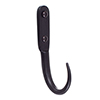 10cm Barn Wall Hook in Matt Black