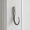 10cm Barn Wall Hook in Polished