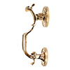 Doctor Door Knocker in Polished Brass