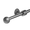 1m Cannonball Handrail in Polished