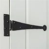 16.5cm Suffolk Hinge in Matt Black