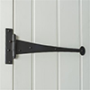 30cm Suffolk Hinge in Matt Black