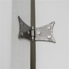 Butterfly Hinge in Polished