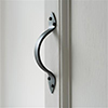 Norfolk Door Pull in Matt Black