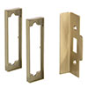 19mm Latch Rebate Kit in Brass