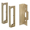 25mm Latch Rebate Kit in Brass