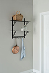 Hitcham Shelves in Matt Black