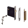 5 Lever Lock Knob Handle in Steel