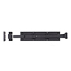 Cranked Groton Door Bolt in Matt Black