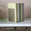 Plain Bookend in Antiqued Brass