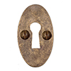 Whatfield Escutcheon Plate in Antiqued Brass