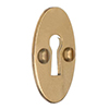 Whatfield Escutcheon Plate in Polished Brass