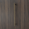 Large Morland Pull Handle in Antiqued Brass