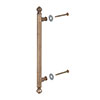 Medium Acorn Pull Handle in Antiqued Brass