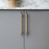 Liddington Pull Handle in Antiqued Brass
